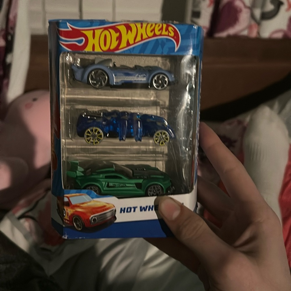 New, in the box hot wheels.
